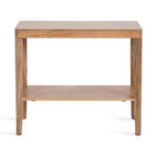 Kate and Laurel Talcott Wood Console Table, 36x14x33, Natural