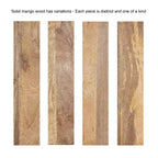 Kate and Laurel Talcott Wood Console Table, 36x14x33, Natural