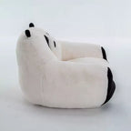 GDFStudio Gwenaelle Modern Panda-Shaped Beanbag Chair
