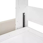 Luxystar Letto a muro moderno Queen Murphy con cuscino