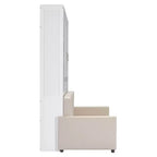 Luxystar Letto a muro moderno Queen Murphy con cuscino