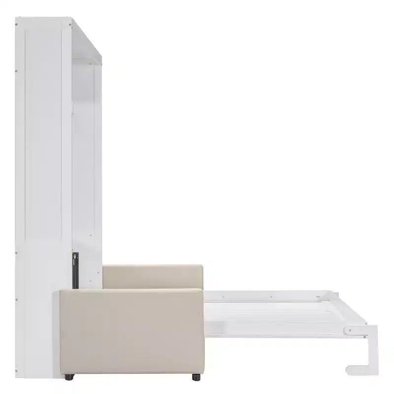 Luxystar Letto a muro moderno Queen Murphy con cuscino