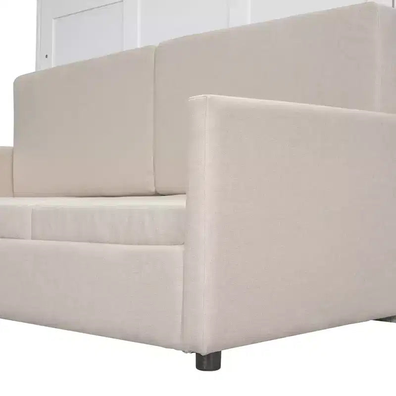Luxystar Letto a muro moderno Queen Murphy con cuscino