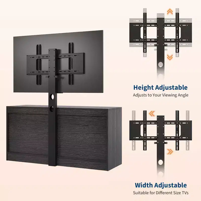 9 Drawer Dresser TV Stand with Mount for 32-85 in TVs, Modern Entertainment Center with Drawers, Media Console Table for Bedroom Living Room