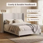 Ora Maison Modern Upholstered Storage Bed