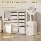Kids Toy Storage Cabinet, Enhances Self-care, Saves Space, Easy to Clean, Multifunctional & Eco-Friendly