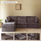 Poltrona modulare lavabile Anabei | Seduta Memorix+ e cuscino Contour