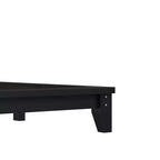 Whisen Full Platform Bed & Bed Frame with Headboard & Wood Slat Support