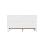 Whisen Full Platform Bed & Bed Frame with Headboard & Wood Slat Support