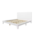 Whisen Full Platform Bed & Bed Frame with Headboard & Wood Slat Support