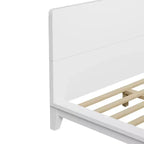 Whisen Full Platform Bed & Bed Frame with Headboard & Wood Slat Support