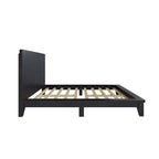 Whisen Full Platform Bed & Bed Frame with Headboard & Wood Slat Support