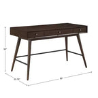 Scrittoio a 3 cassetti Foerster Wood - iNSPIRE Q