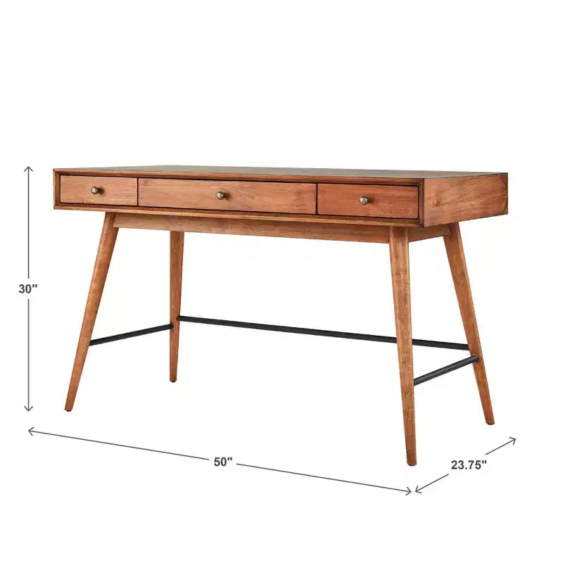 Scrittoio a 3 cassetti Foerster Wood - iNSPIRE Q