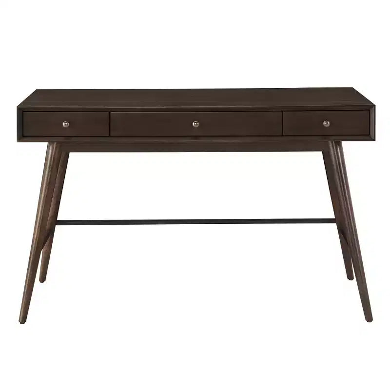 Foerster Wood 3-Drawer Writing Desk - iNSPIRE Q
