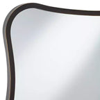 Uttermost Pavia Dark Bronze 24 x 32 Curvy Wall Mirrors Set of 2