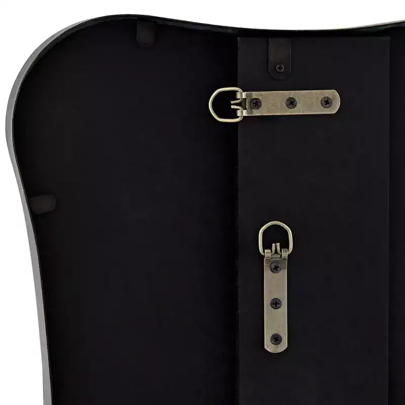 Uttermost Pavia Dark Bronze 24 x 32 Curvy Wall Mirrors Set of 2