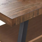 Mobile TV Newsome Rustic X-Base da 152 cm - Marrone - iNSPIRE Q