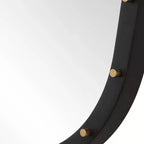 Specchio da parete rettangolare Uttermost Benedo nero 26 x 36