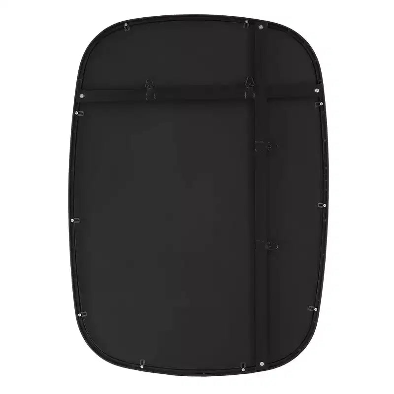 Specchio da parete rettangolare Uttermost Benedo nero 26 x 36