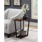 HomeStock Rectangle Metal Table Top End Table 1 -piece