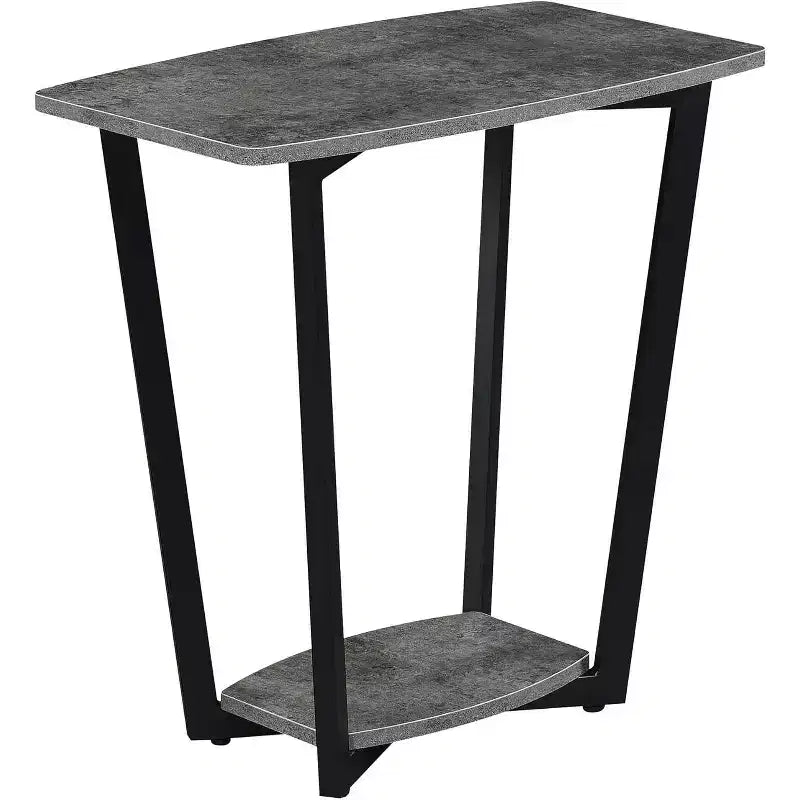HomeStock Rectangle Metal Table Top End Table 1 -piece