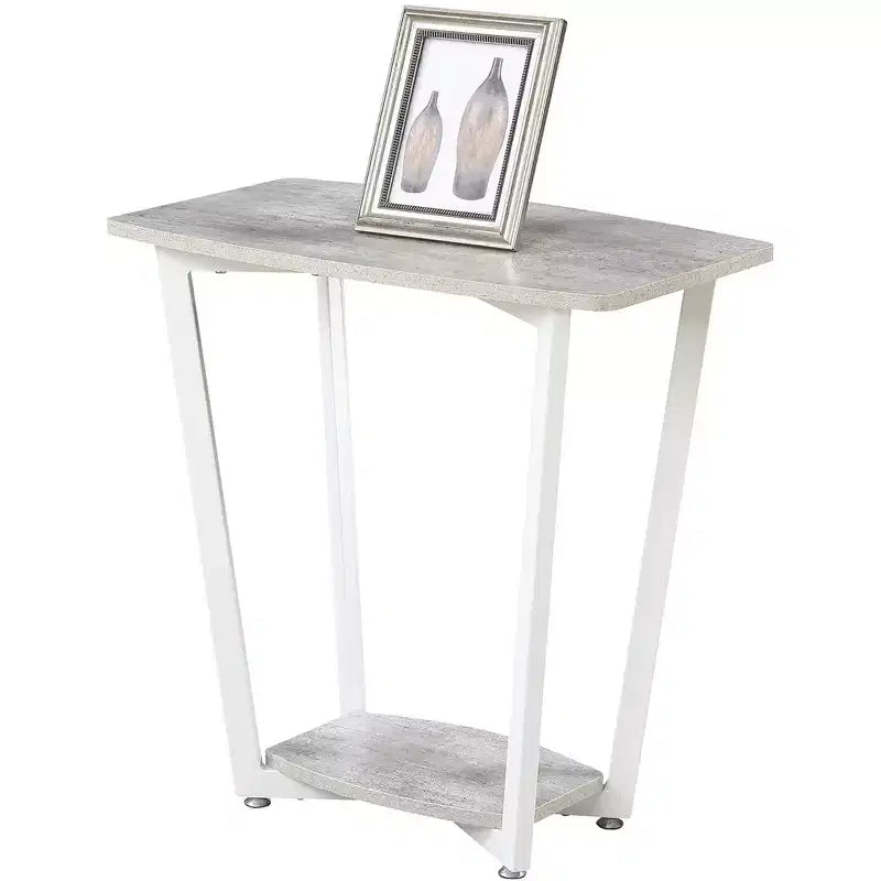 HomeStock Rectangle Metal Table Top End Table 1 -piece