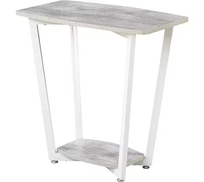 HomeStock Rectangle Metal Table Top End Table 1 -piece