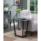 HomeStock Rectangle Metal Table Top End Table 1 -piece