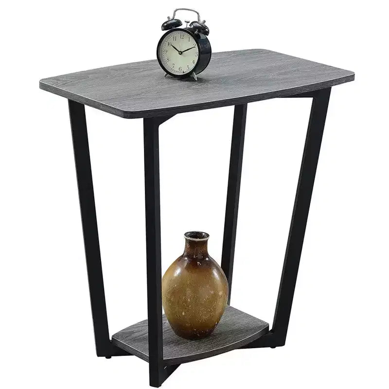 HomeStock Rectangle Metal Table Top End Table 1 -piece