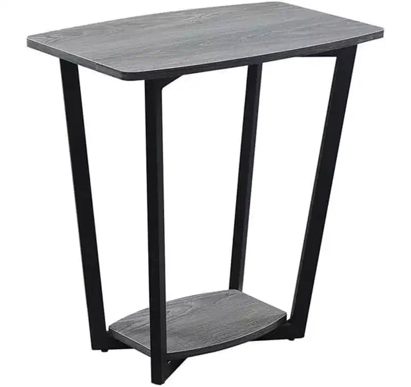 HomeStock Rectangle Metal Table Top End Table 1 -piece