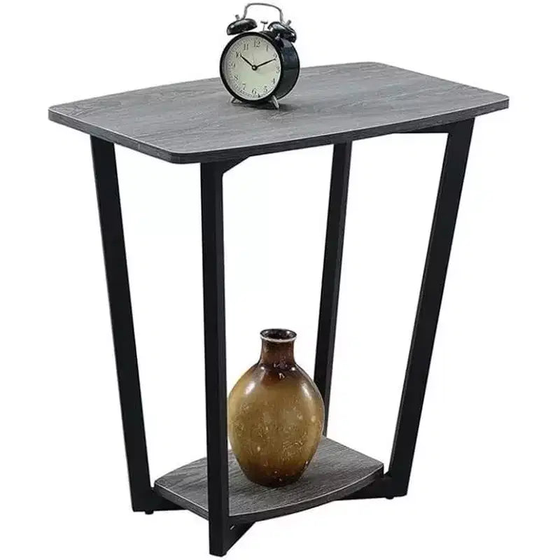 HomeStock Rectangle Metal Table Top End Table 1 -piece