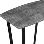 HomeStock Rectangle Metal Table Top End Table 1 -piece