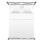Nelley Double X Black Metal Queen Bed - Black - iNSPIRE Q