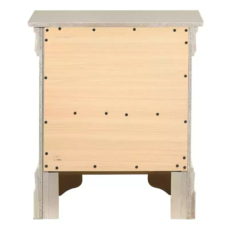 Comodino rettangolare in legno di ciliegio HomeStock per soggiorno e camera da letto