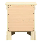 Comodino rettangolare in legno di ciliegio HomeStock per soggiorno e camera da letto