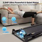 3.5HP Treadmill on Sale: Foldable Treadmill with 12% Incline, APP & Bluetooth Speakers, 330lbs Capacity, 64 Programs, Home Gym