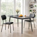 Sedia impilabile imbottita Karl Home (Set da 2)