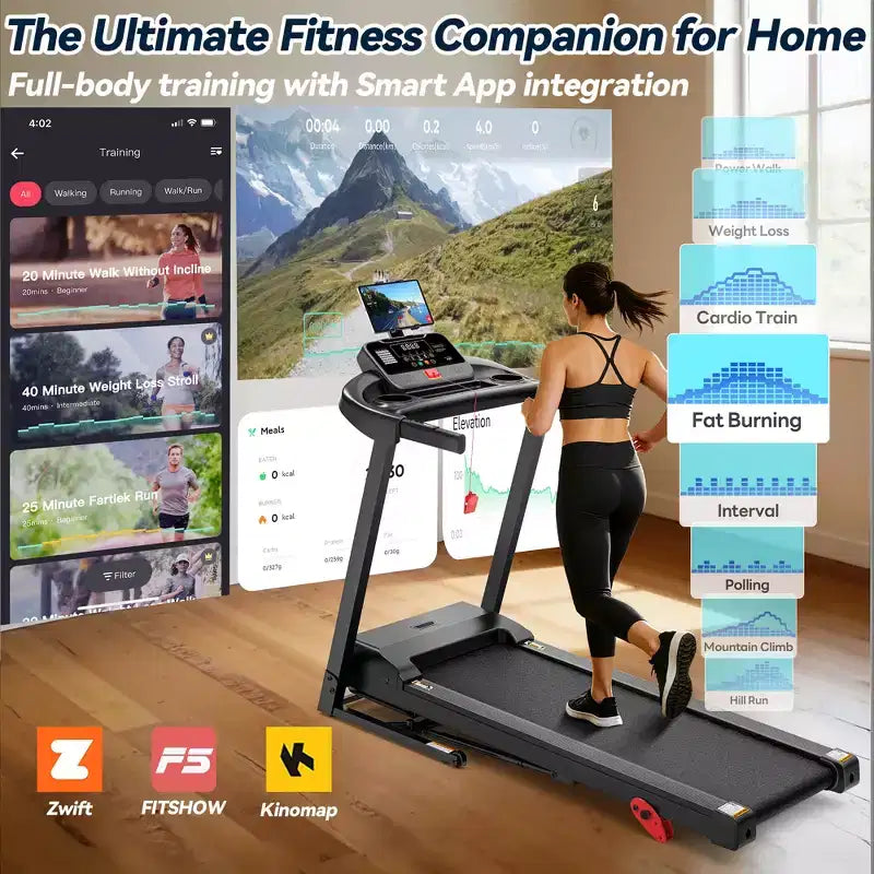 Treadmills on Sale, Treadmills Clearance,Foldable Treadmill with Manual Incline for Home Gym, 3.25HP Compact Walking Jogging Running Machine
