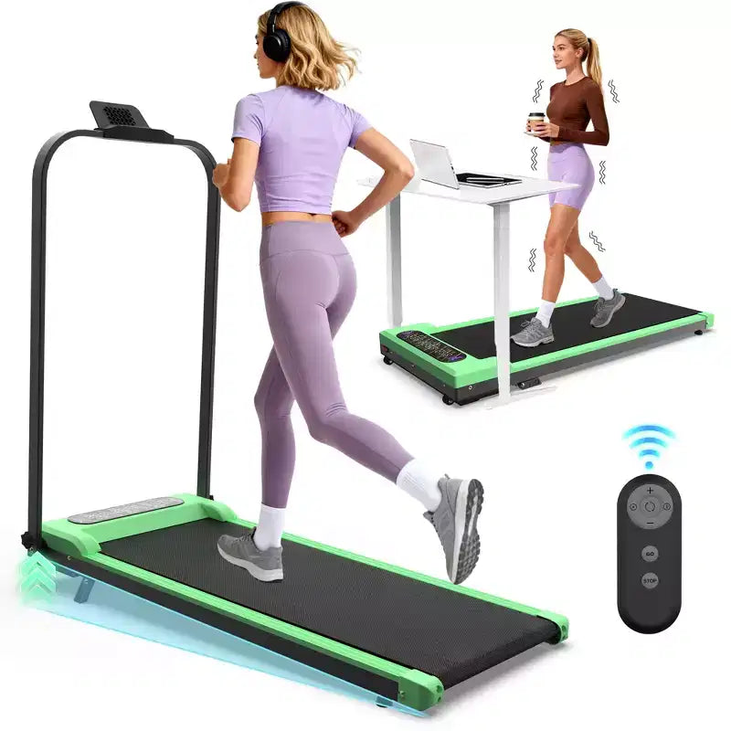 GDFStudio Vella 2.0HP Foldable Treadmill with Incline and Vibration Pad