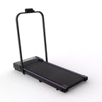 Whisen 2 in 1 Foldable Treadmills, Under Desk Treadmill, Home Exercise Walking Pad, Walking Jogging Machine with Handle Bar