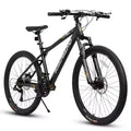 NAYSAYE 26 Inch Mountain Bike 21 Speed Adult Bicycle with High Carbon Steel Frame and Dual Mechanical Disc Brakes, 67*26.5*38