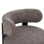 Christopher Knight Home Emile Rubber Wood Faux Leather Upholstered Swivel Club Chair