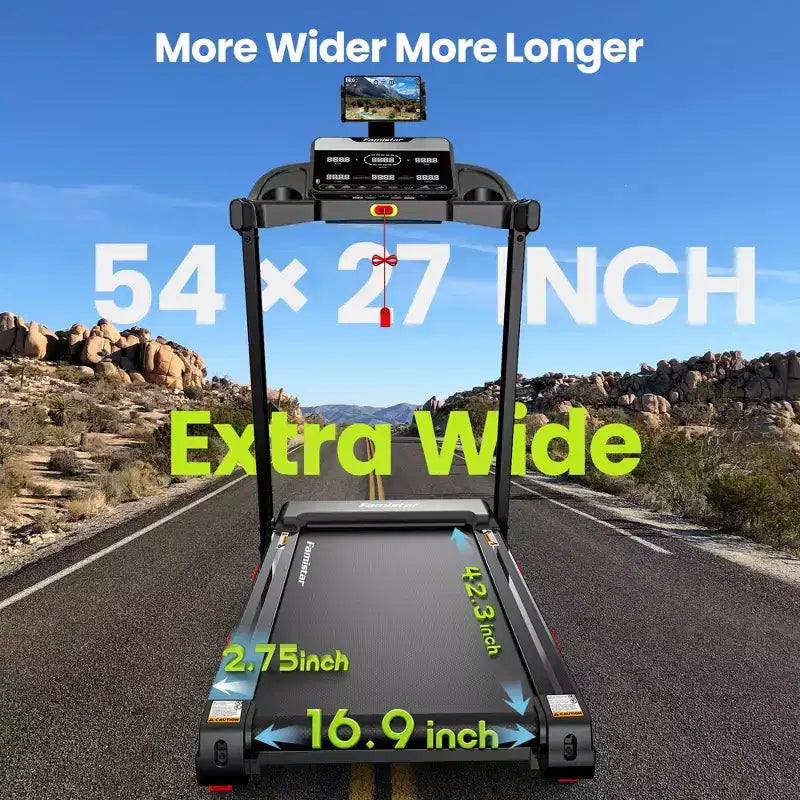 Tapis roulant in offerta - Tapis roulant pieghevole da 3,75 HP per casa, inclinazione 10%, controllo tramite app, compatto per piccoli spazi, capacità 150 kg, camminata, jogging, corsa