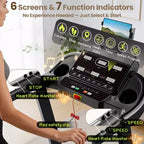 Tapis roulant in offerta - Tapis roulant pieghevole da 3,75 HP per casa, inclinazione 10%, controllo tramite app, compatto per piccoli spazi, capacità 150 kg, camminata, jogging, corsa
