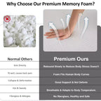 Dyonery 8-inch Extra-Firm Queen-Size Mattress  A high-density memory foam mattress designed specifically to relieve back pain80x 60.