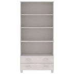 vidaXL Highboard Set of 2 Honey Solid pine wood Large Highboard