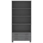 vidaXL Highboard Set of 2 Honey Solid pine wood Large Highboard