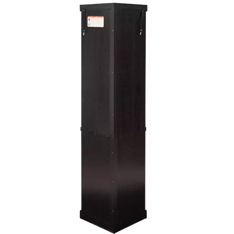 MAYEERTY Laundry Room Shelf Cabinet Metal 2 Open Shelves Wall-Mount