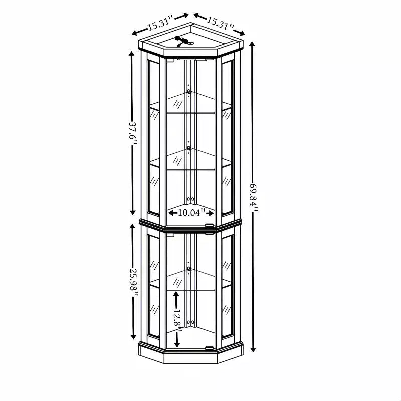 MAYEERTY Laundry Room Shelf Cabinet Metal 2 Open Shelves Wall-Mount